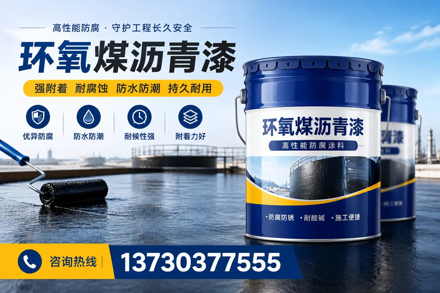 如何判断环氧煤沥青漆的质量?塔城消费者指南