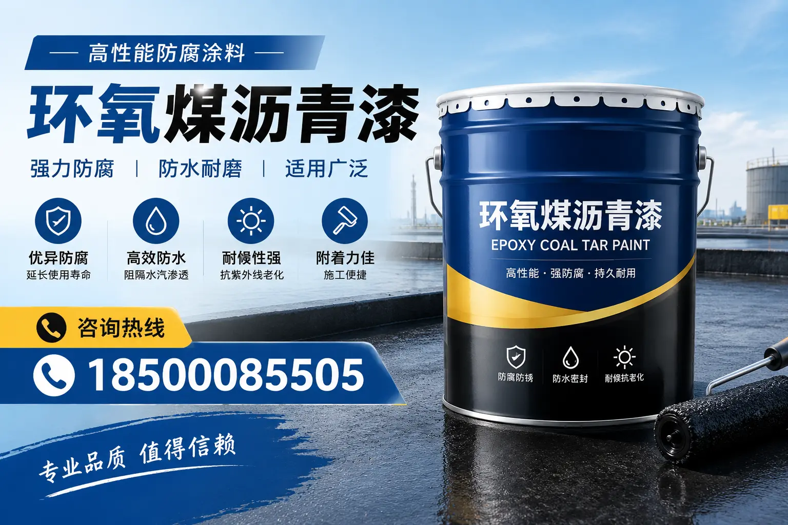 环氧煤沥青漆的主要成分与功能，塔城用户深度了解